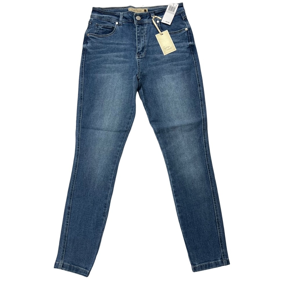 Indigo Saints Womens High Rise Skinny jeans Jeans medium Wash  27 NWT
